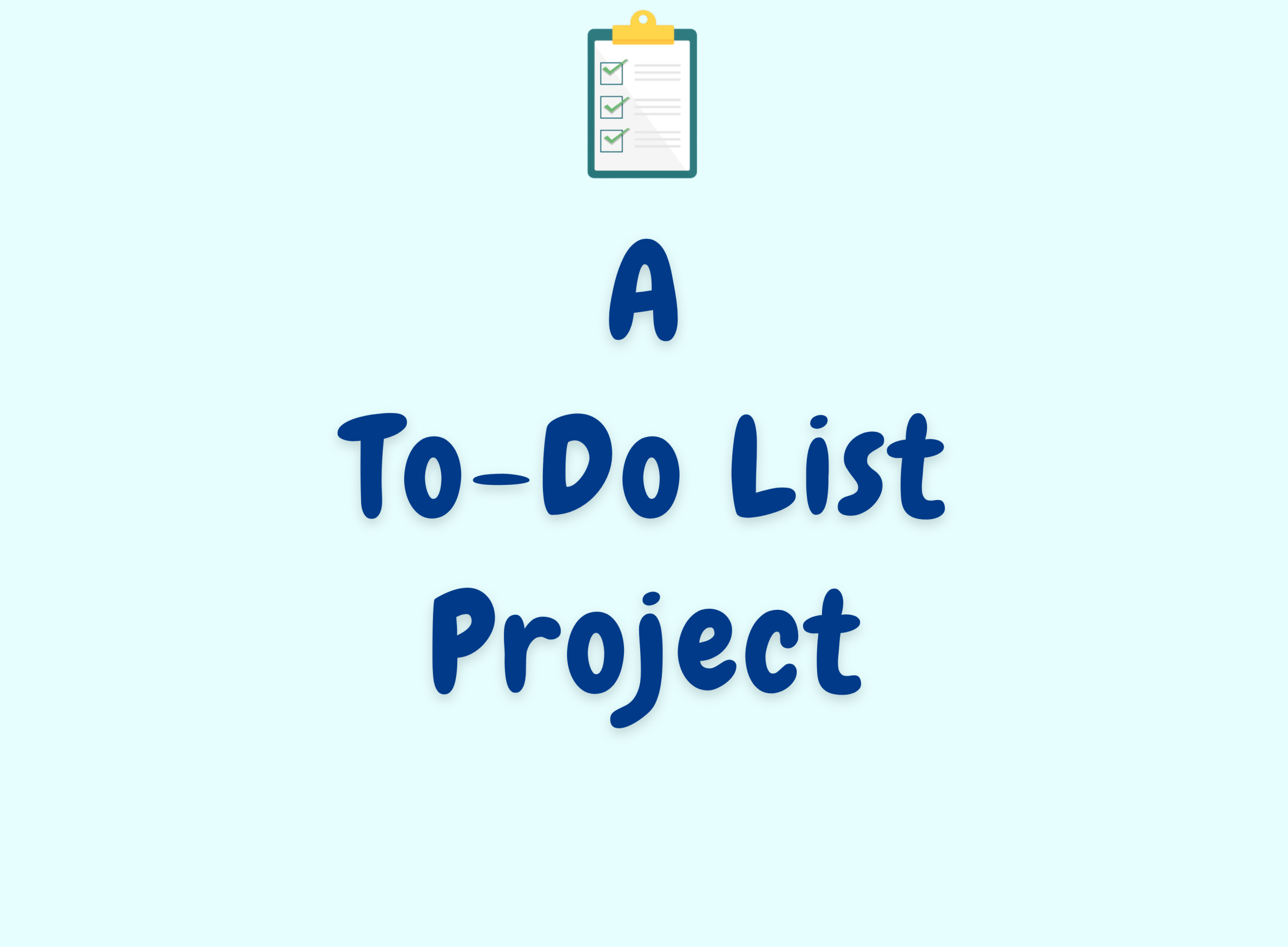 To-Do List Project